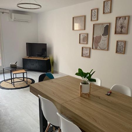 Superbe appartement climatisé avec parking privé Port Vendres Esterno foto