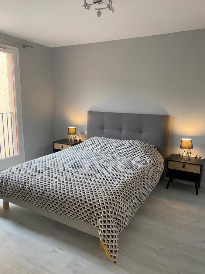 Superbe appartement climatisé avec parking privé Port Vendres Esterno foto